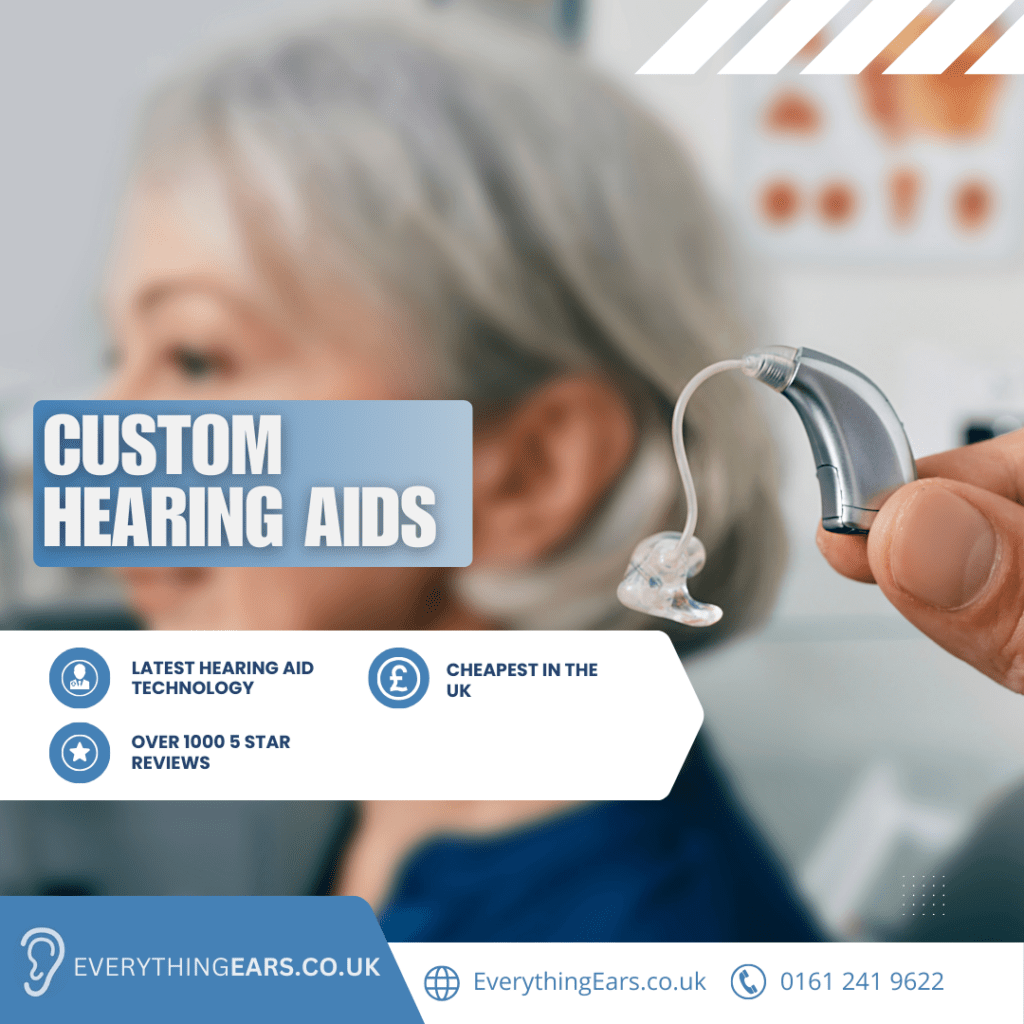 Modern hearing aids designed to deliver clear, enhanced sound for everyday use.